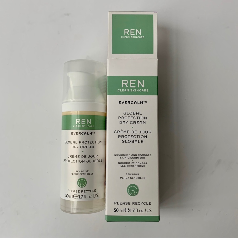 REN Evercalm Day Cream + Sephora skin samples